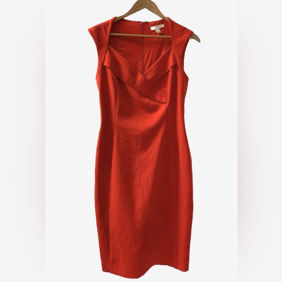 SOLD Red Dress Barn Tailored Fit with Darts Size 4 Small - Picture 1 of 9
